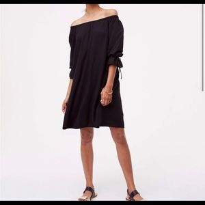 LOFT off the shoulder dress